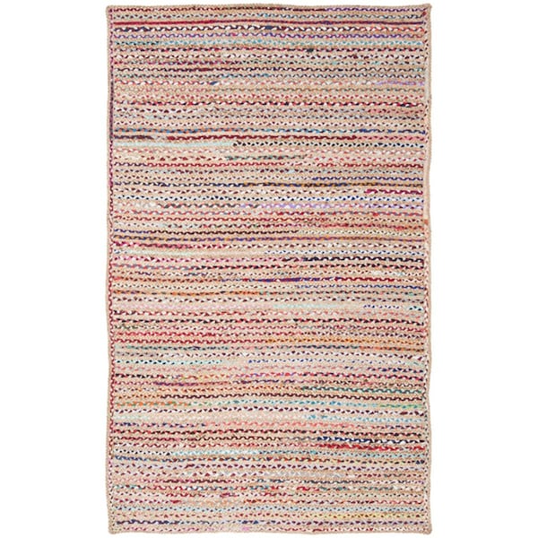 Safavieh 6 x 9 ft. BohemianCape Cod Hand Woven Area Rug Natural & Multi CAP251A-6 - main